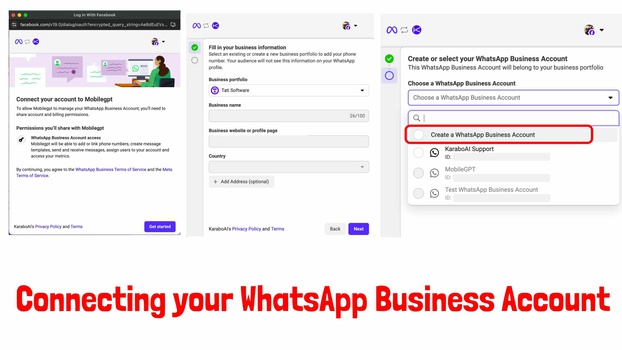 Connecting your WhatsApp Business Account