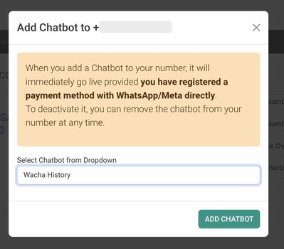 Add a Chatbot to WhatsApp