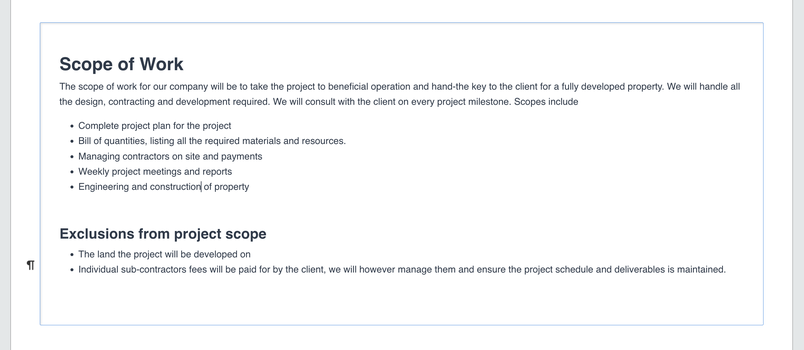 How to write a project plan: project scope and exclusions