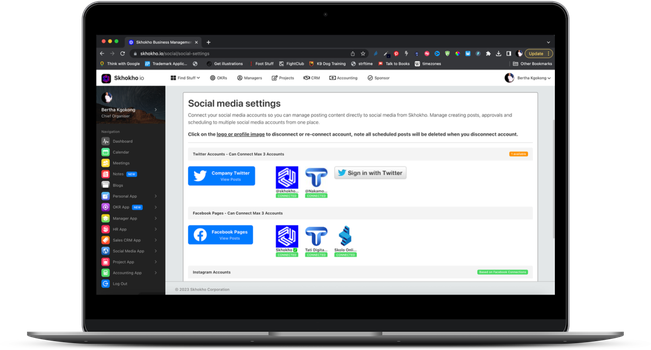 Social Media Scheduling and Planning