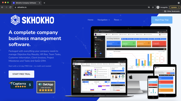 Skhokho Business Management Software