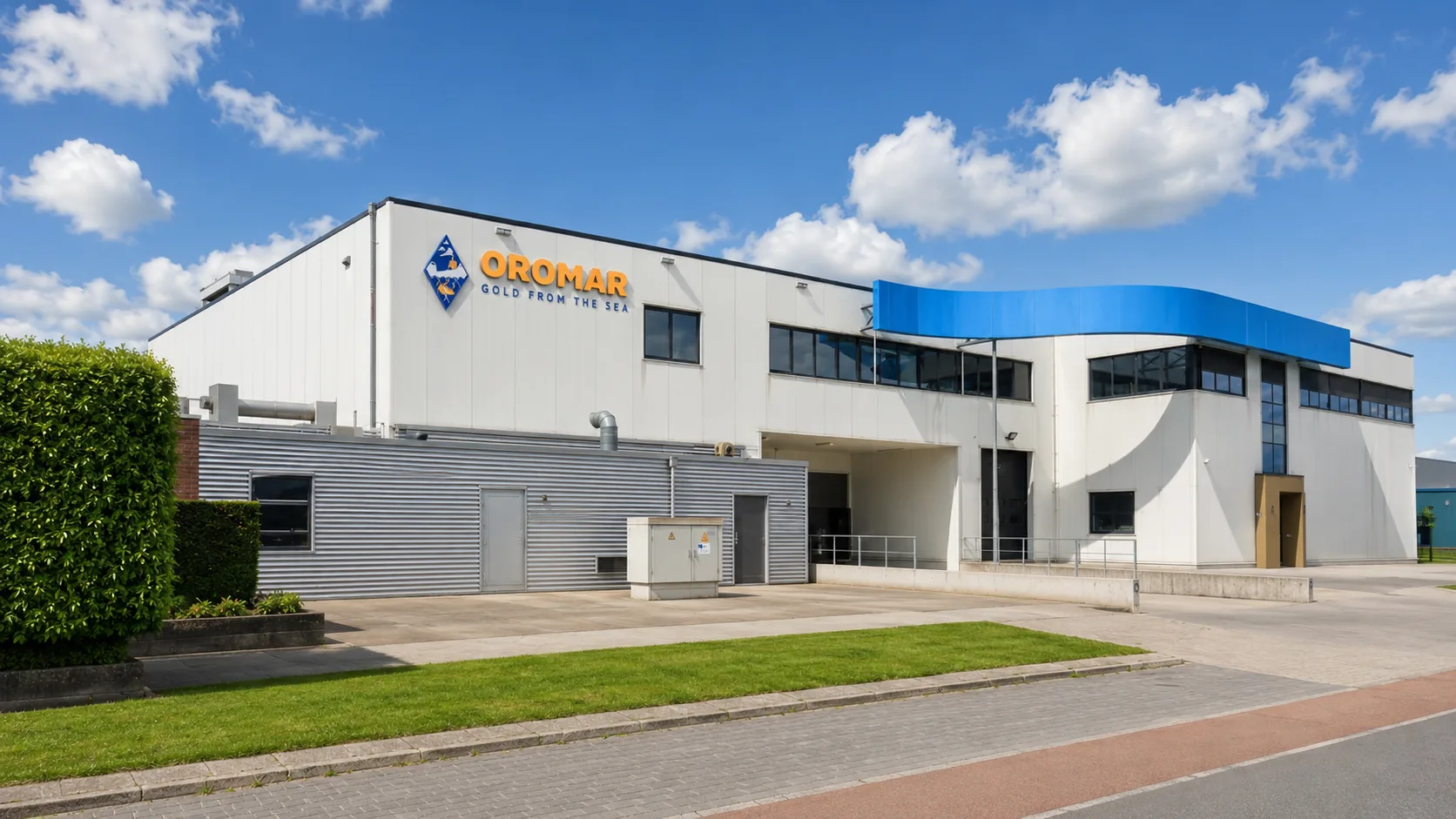 Productieomgeving Oromar op Urk: vis-verwerking met labelprinters, werkplekken en netwerk-infrastructuur