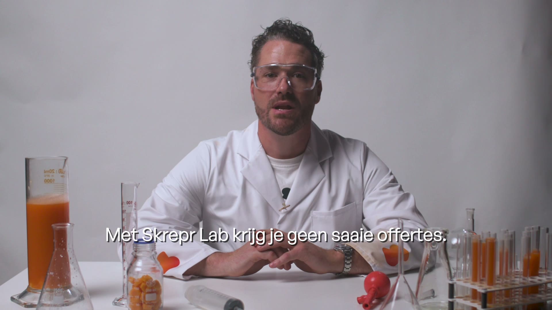 Rinke laat Skrepr Lab zien