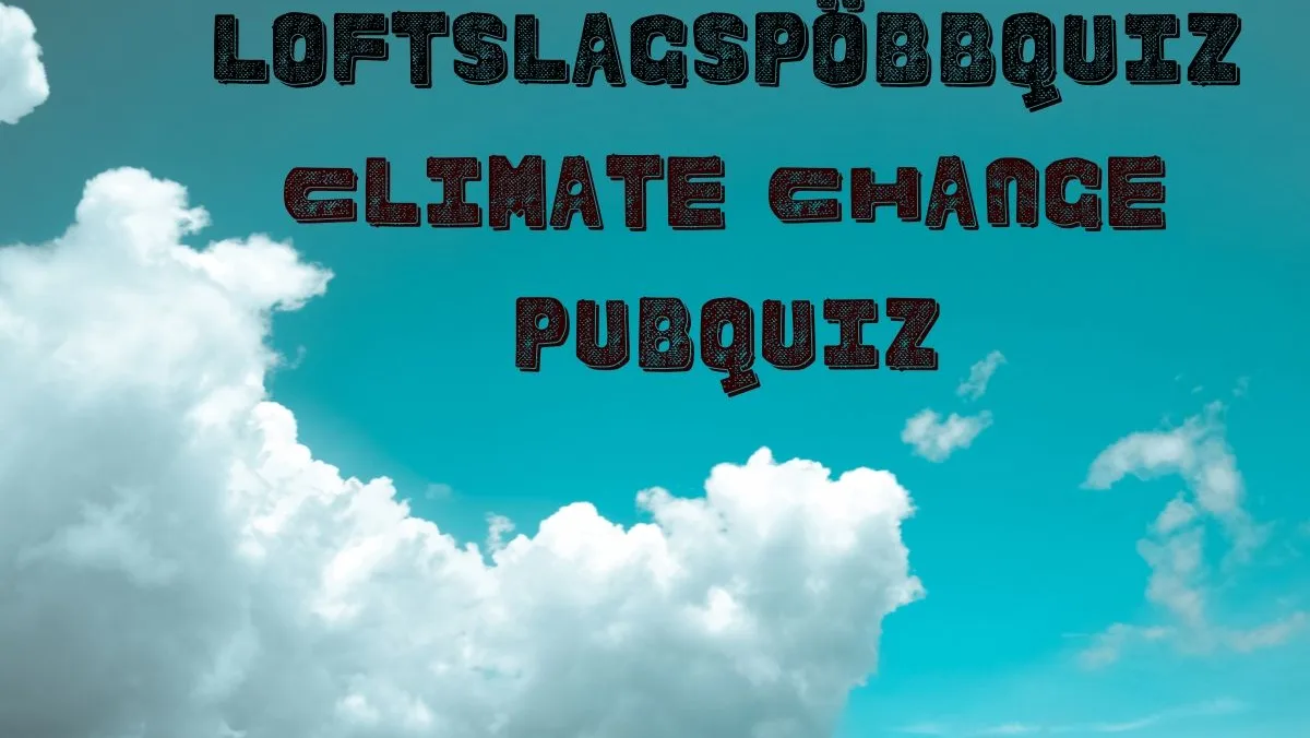 Loftslagspöbbquiz með Jóni Svavari