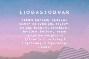 Ljóðastöðvar