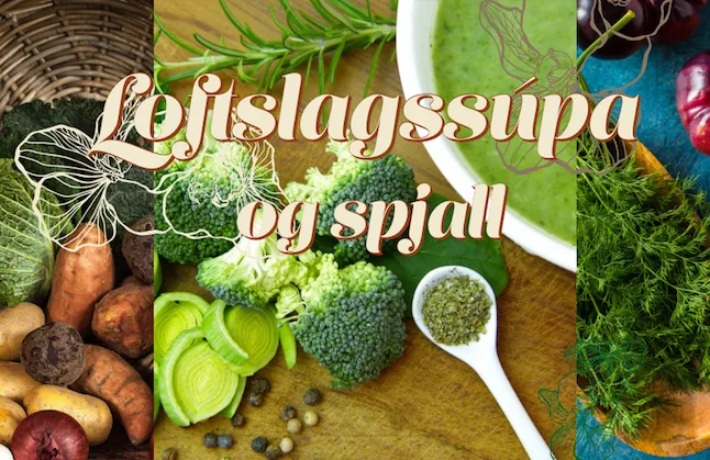 Loftslagssúpa, tónar og spjall