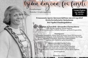 Góðan daginn, frú forseti