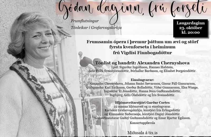 Góðan daginn, frú forseti