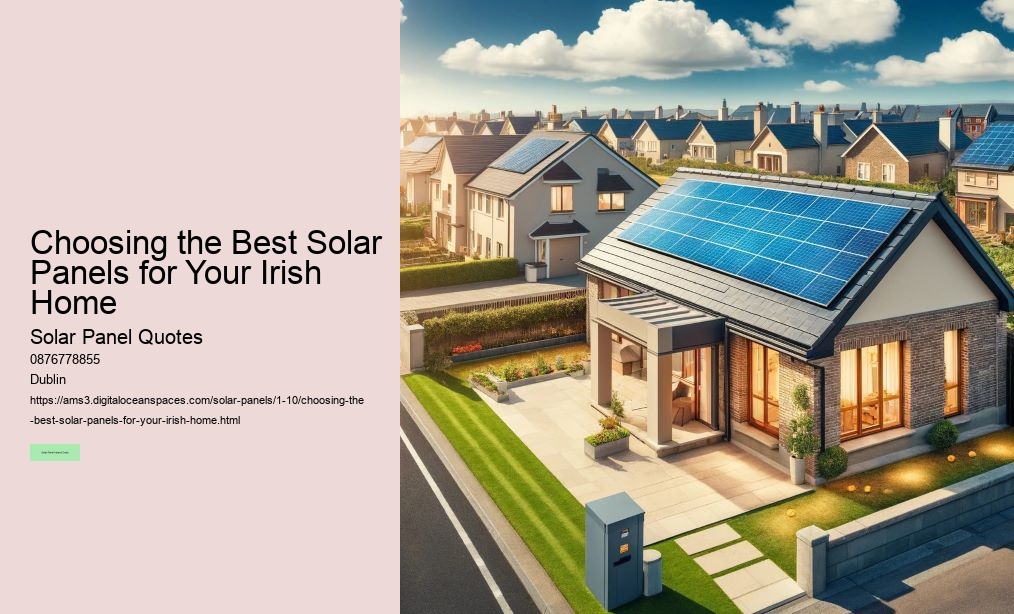 The Economic Case for Investing in Solar Panels in Ireland