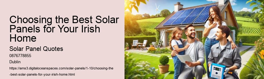 Factors Influencing Solar Panel Prices in Ireland