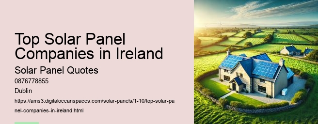 Government Grants and Incentives for Solar Panels in Ireland