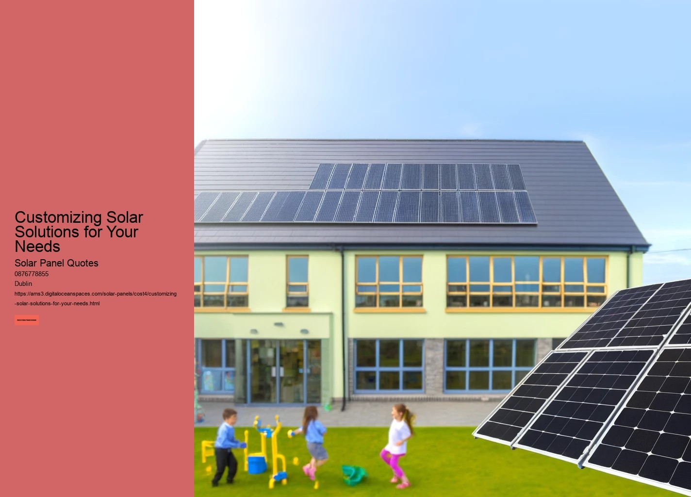 Customizing Solar Solutions for Your Needs