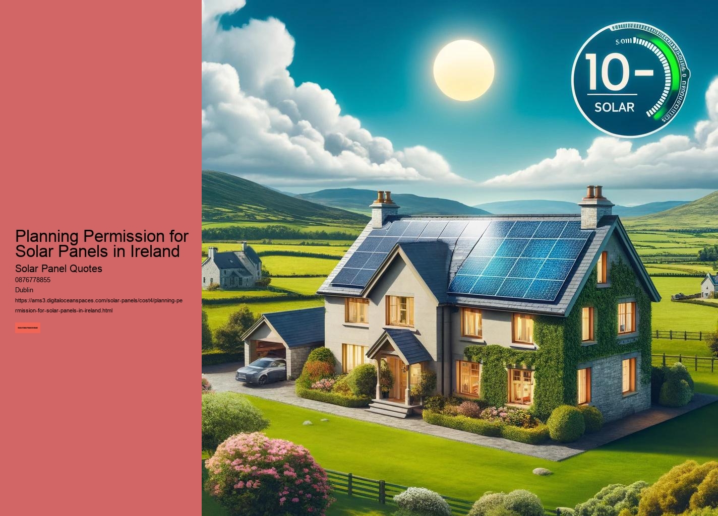 Planning Permission for Solar Panels in Ireland