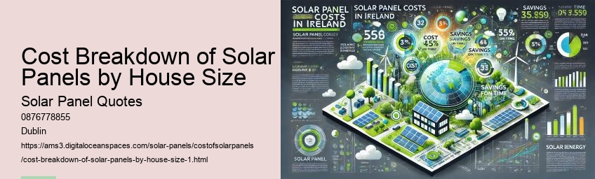 Cost Breakdown of Solar Panels by House Size