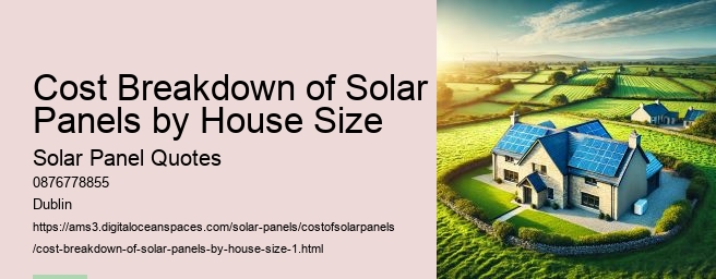 Overview of Solar Panel Costs in Ireland