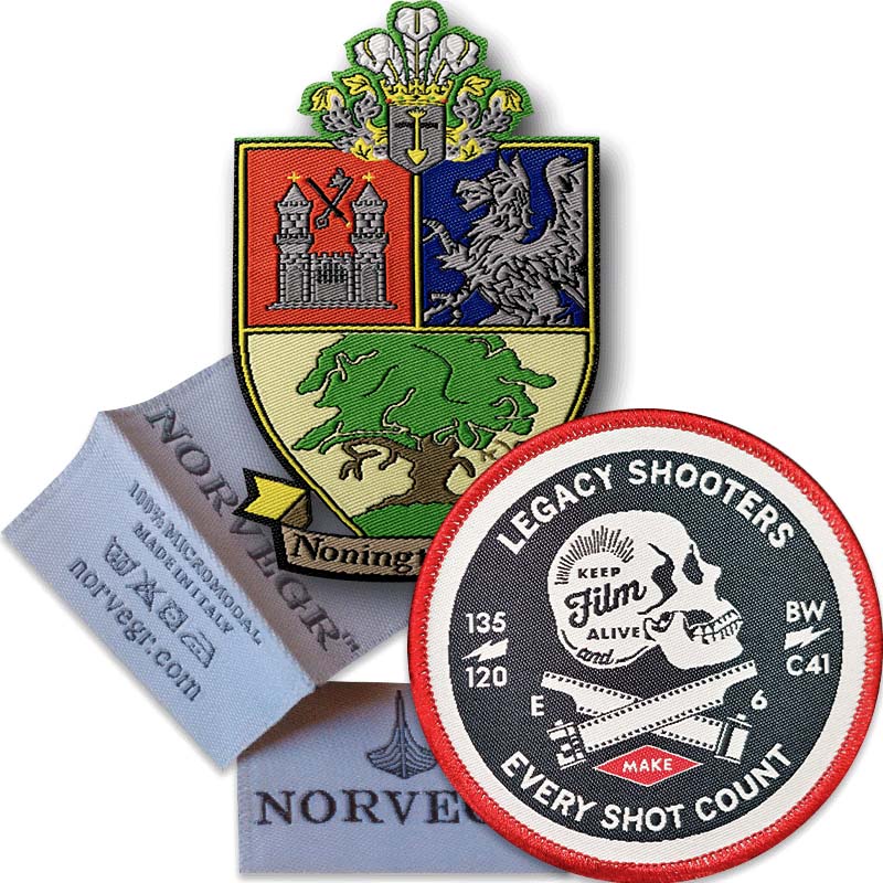 Woven Badges & Woven Labels
