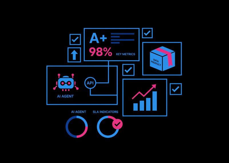 Vector art illustration depicting expected outcomes and success metrics