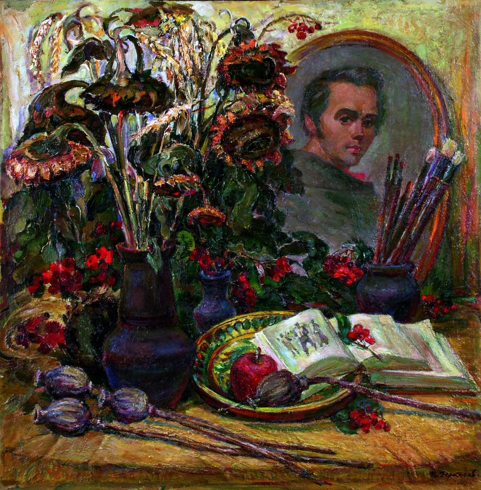 natyurmort-z-portretom-t-g-shevchenka-1995-p-o-86h85