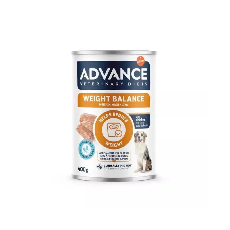 Advance Veterinary Diets Weight Balance Medium/Maxi Lata para Perros