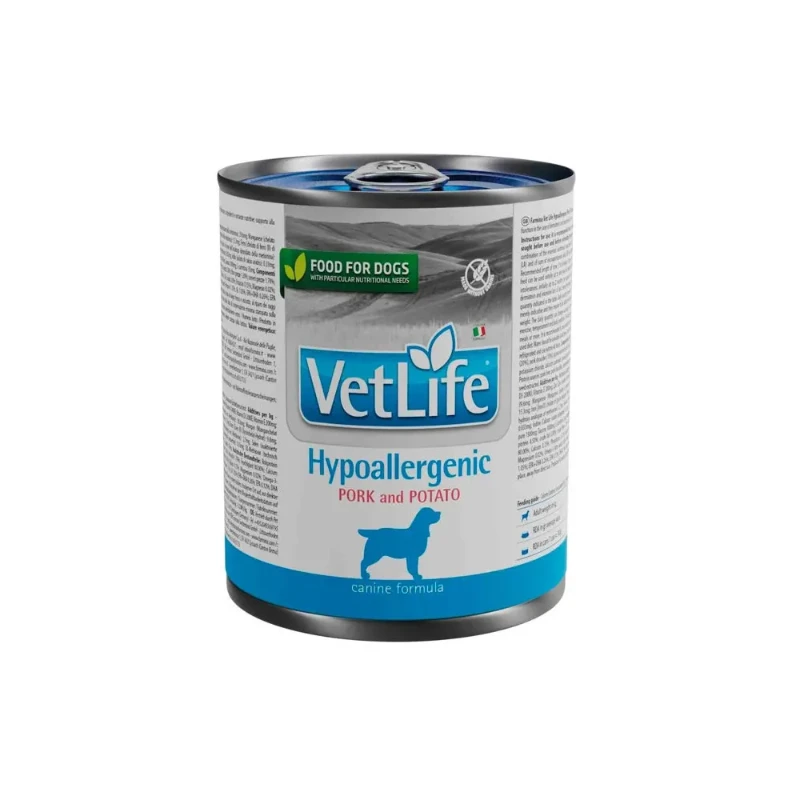 Farmina Vet Life Hypoallergenic Cerdo y Patata Latas para Perros