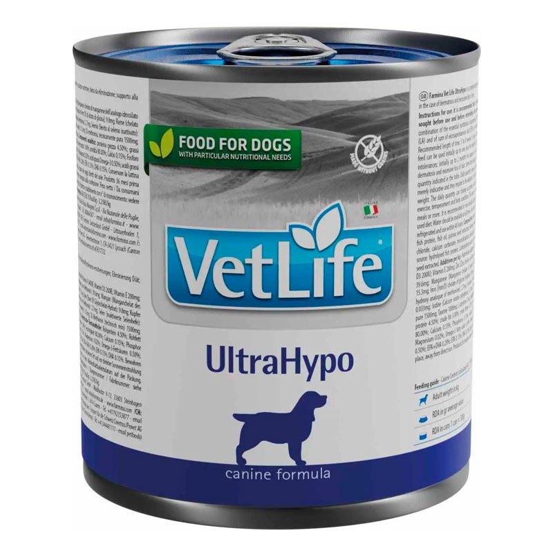 Farmina Vet Life Dog Ultrahypo Perro  300 Gr
