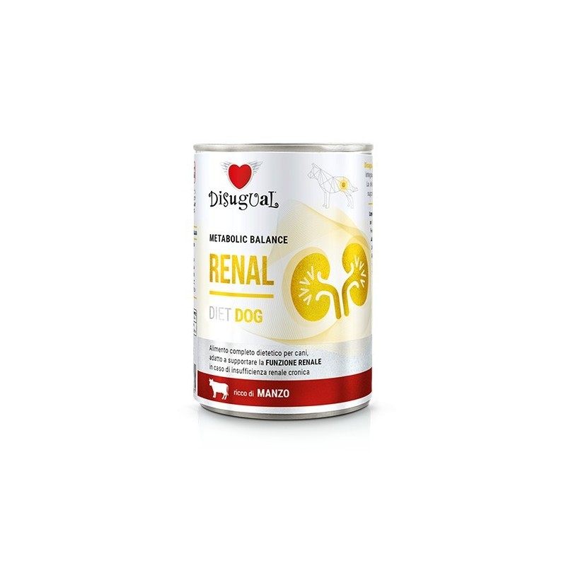 Disugual Diet Dog Lata Renal Ternera 400gr