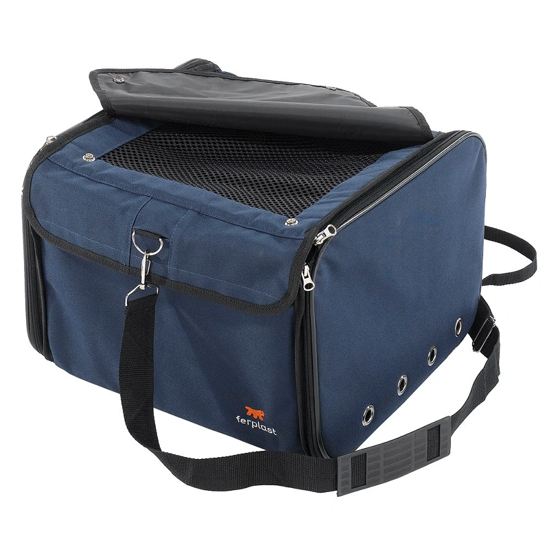 ferplast ARCA  Transportín para gatos y perros pequeños 38 x 38 x h 29 cm especial para coche