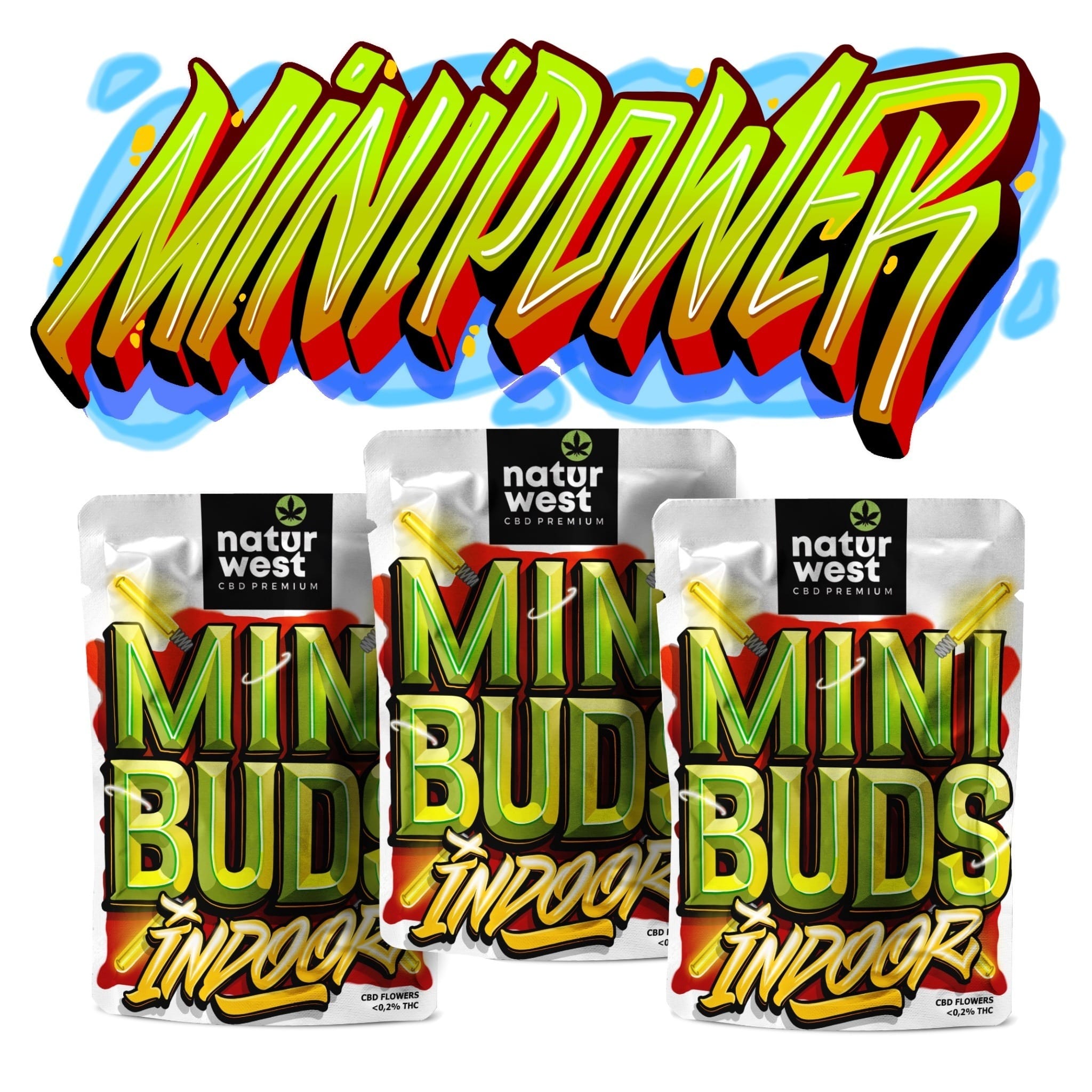 "MINIPOWER PACK" x3 MINIBUDS INDOOR