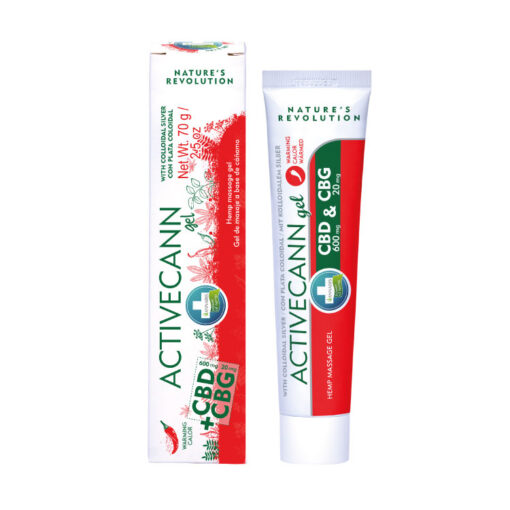 Annabis Pack Dúo Activecann CBD+CBG geles de masaje 75 ml + 75 ml