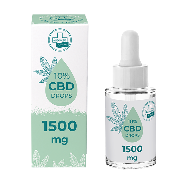 CBD Drops 10% (1500 mg CBD - 15 ml)