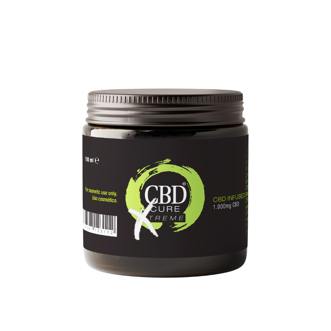 CBD Cure® Xtreme Balm – Crema CBD para Alivio Muscular y Articular 1% de CBD – 100ml