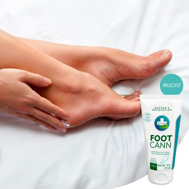 Annabis Footcann crema nutritiva pies secos 75ml