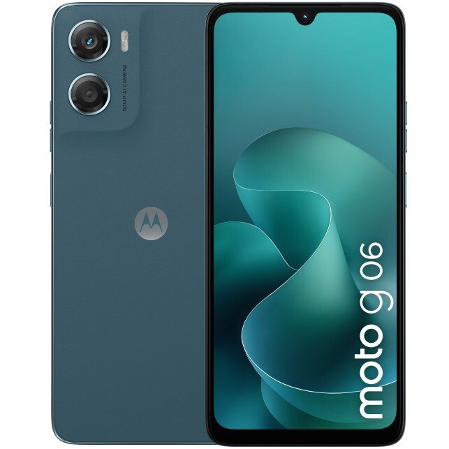 Smartphone Motorola G06 4/256 GB Verde - 6, 88", 5200 mAh, Cámara 50 MP con modo Noche