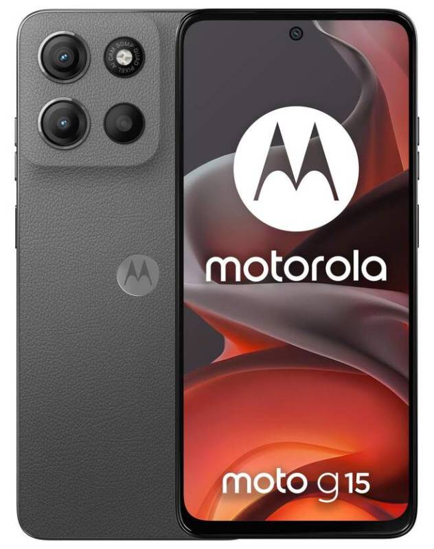 Motorola G15 8/512 GB Negro - 6, 72", Android 15, 50 MP, 5200 mAh