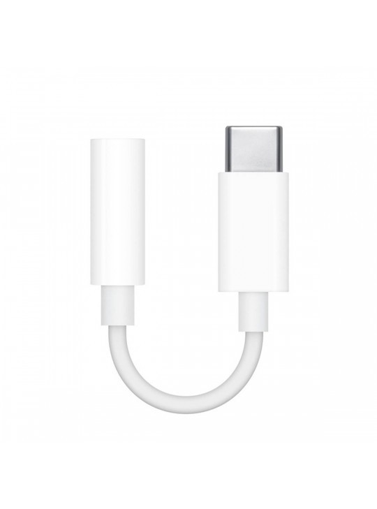 Adaptador Apple MU7E2ZM/A de USB Tipo-C a Toma para Auricula
