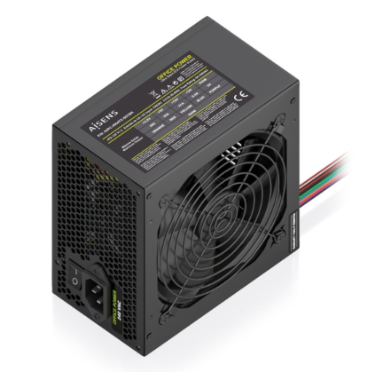 Aisens ASPC-500ATX-SEOBK Fuente de Alimentacion 500W ATX - Ventilador 120mm - OEM - Color Negro