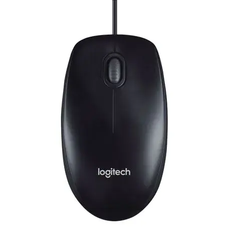 Ratón Logitech M90/ Hasta 1000 DPI/ Gris V2