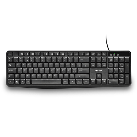 TECLADO NGS FUNKY V4 USB NEGRO