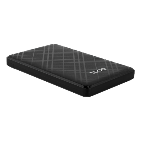 Tooq Caja externa 2,5 SATA USB3.1 Gen1 Negra TQE-2500B