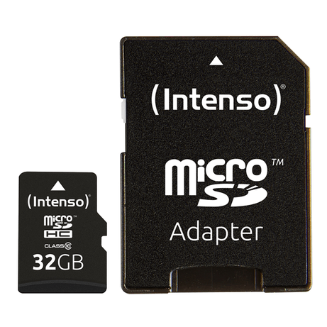 MEMORIA 32 GB MICRO MICRO SDHC INTENSO CLASE 10 + ADAPTADOR