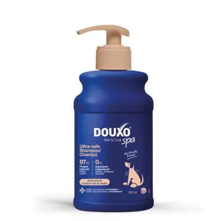 DOUXO SPA CHAMPU CONTROL DE LA MUDA 250ML