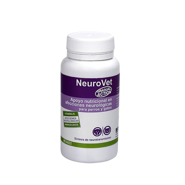 NeuroVet 60 Comprimidos - Suplemento Neuroprotector para Perros y Gatos