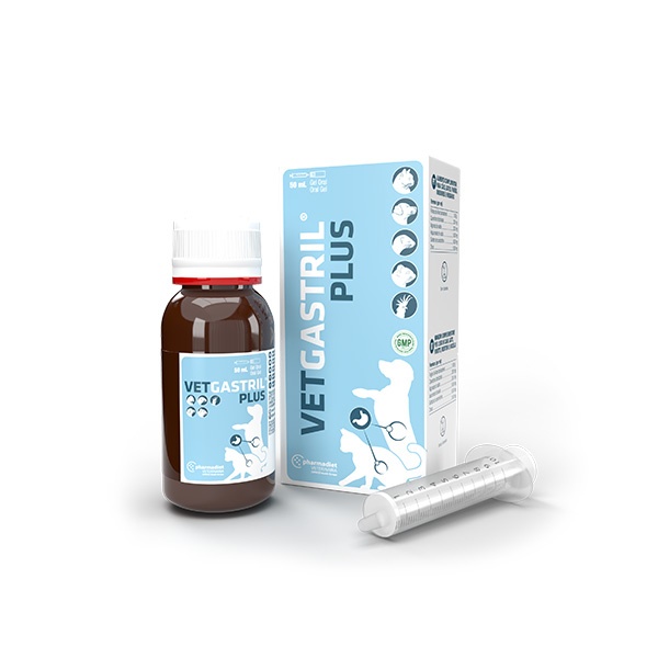Vetgastril Plus Gel Oral 50 ml - Protector Gástrico para Perros y Gatos
