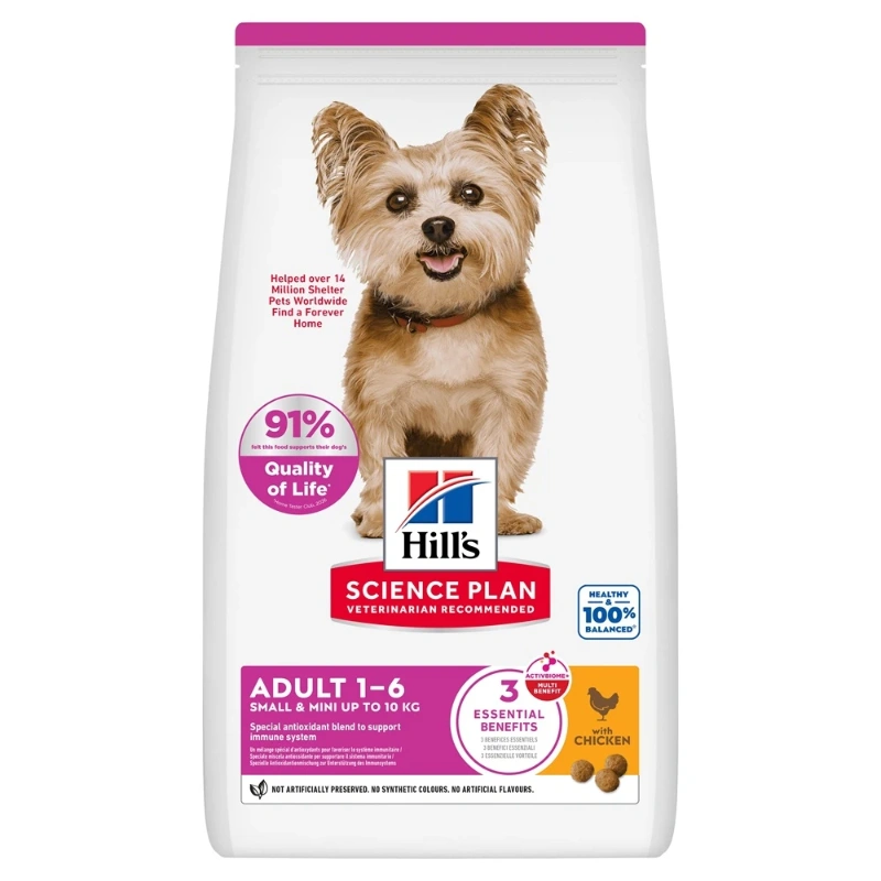 HILLS SCIENCE PLAN CANINE ADULT SMALL & MINI POLLO 1.5KG