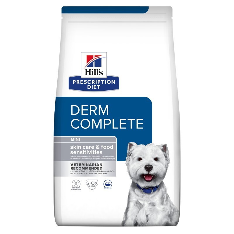 HILLS PRESCRIPTION DIET CANINE DERM COMPLETE MINI 1 KG