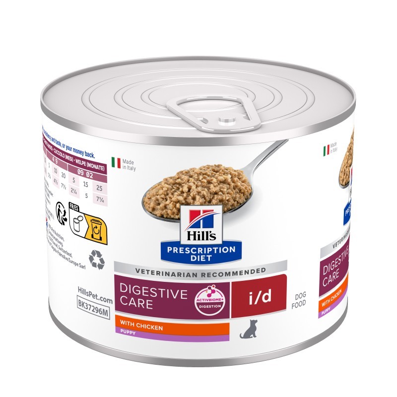 HILLS PRESCRIPTION DIET CANINE DIGESTIVE I/D PUPPY  PACK 6UNID 200G