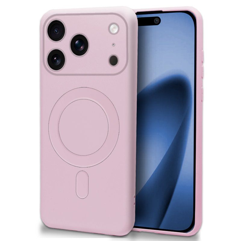 Carcasa COOL para iPhone 17 Pro Max Magnética Cover Rosa