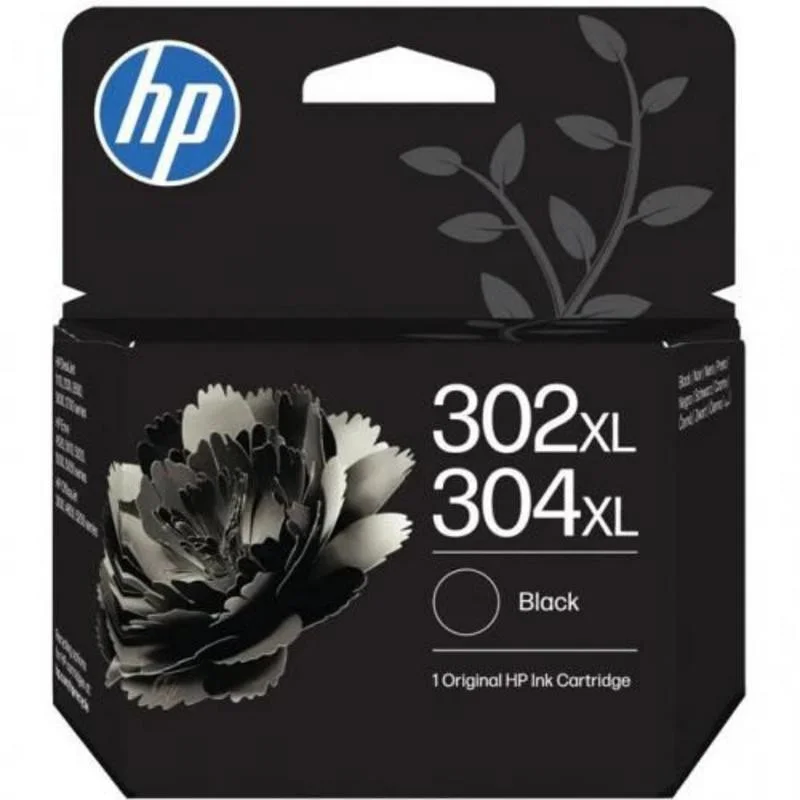 Tinta HP 302XL / 304XL Black B7RT9AE Original