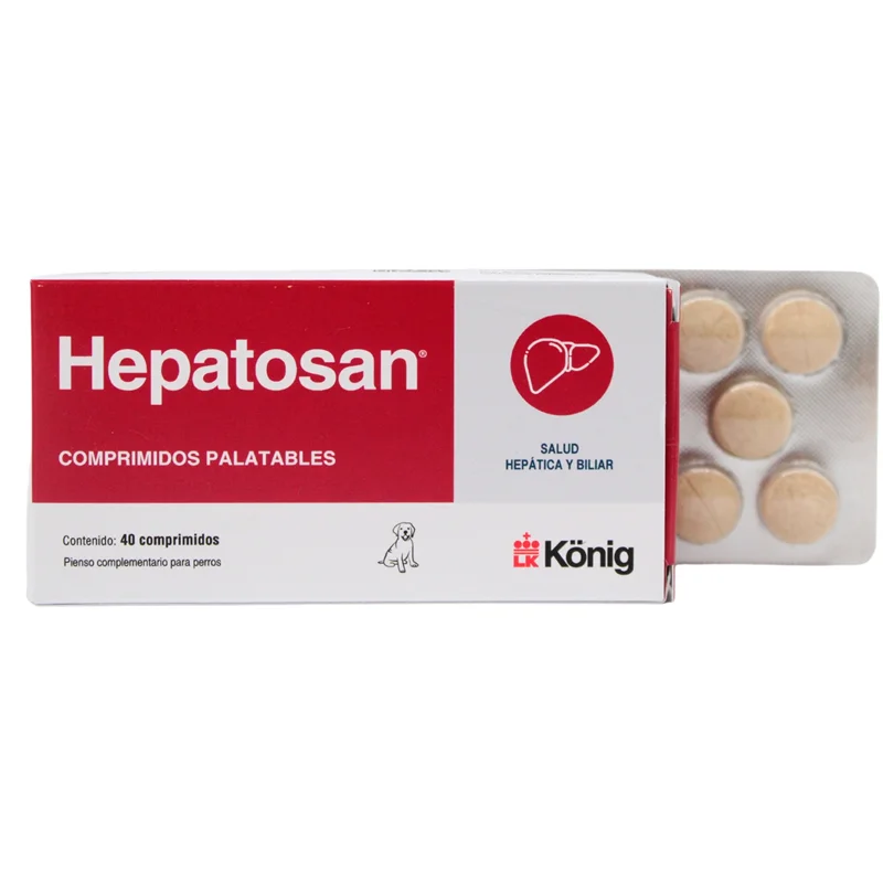 Hepatosan 40 comprimidos