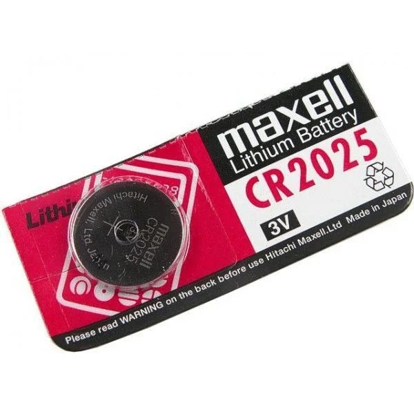 Maxell Pila Litio de Boton CR2025 3V